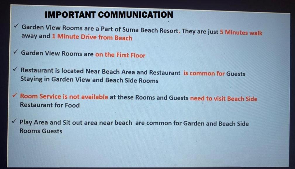 Suma Beach Resort Dapoli Ngoại thất bức ảnh